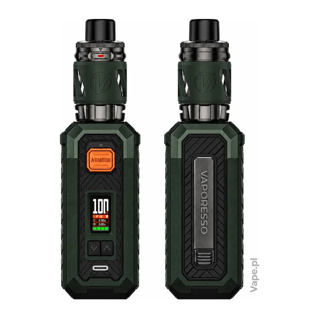 Vaporesso ARMOUR S — Green · KIT · iTank 2 · 5 ml — przód i tył