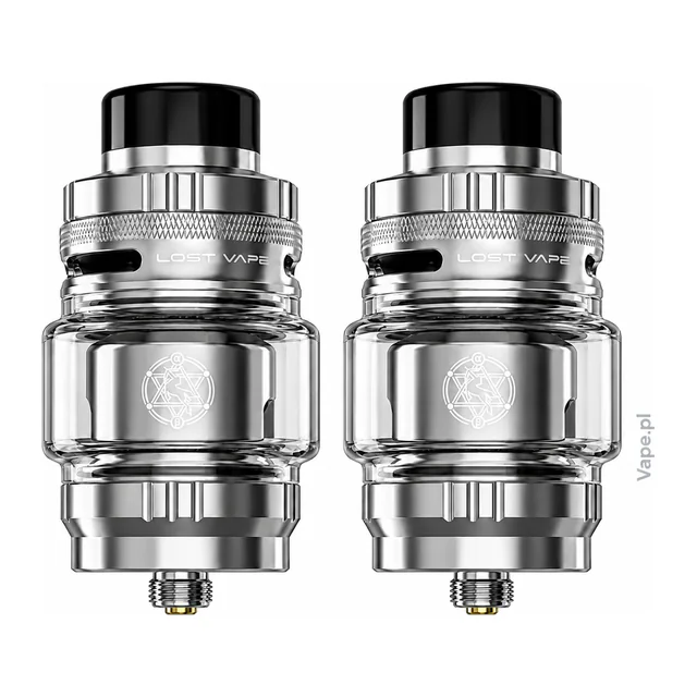 Lost Vape Centaurus Sub-Ohm Tank — Silver · Standard · 5 ml — ujęcia zbiornika na wprost