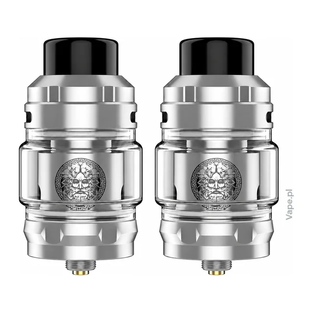 Geekvape Z Sub-ohm Tank — Silver · Standard · 5 ml — ujęcia zbiornika na wprost