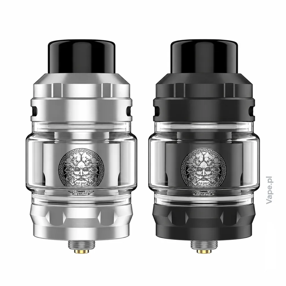 Geekvape Z Sub-ohm Tank — Silver po lewej, Black po prawej — szkło 5 ml