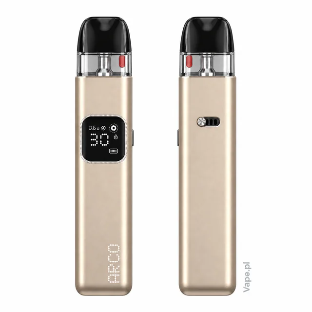 SMOK Arco Digi — Pale Gold — przód i tył na wprost