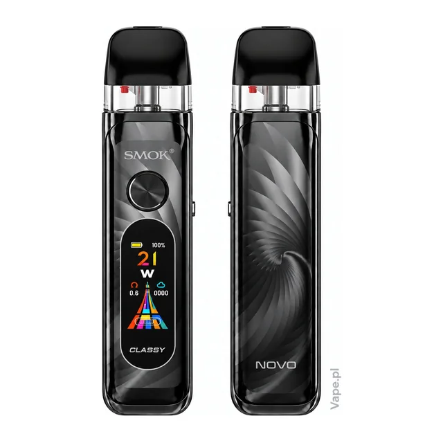 SMOK Novo Classy — przód i tył na wprost