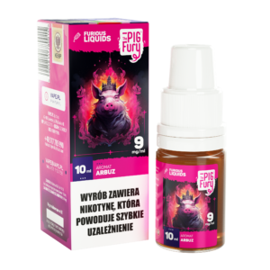 E-LIQUID THE PIG FURY - ARBUZ 9 mg / Pink Fury