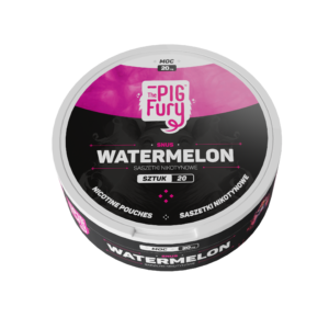 WATERMELON SNUS 20 MG - WORECZKI NIKOTYNOWE - THE PIG FURY / Pink Fury