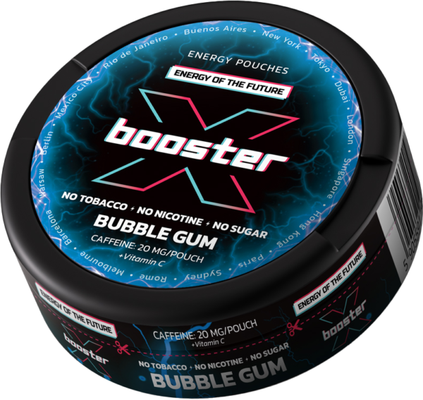 Snus Woreczki X-Booster Energy 20mg Bubble Gum