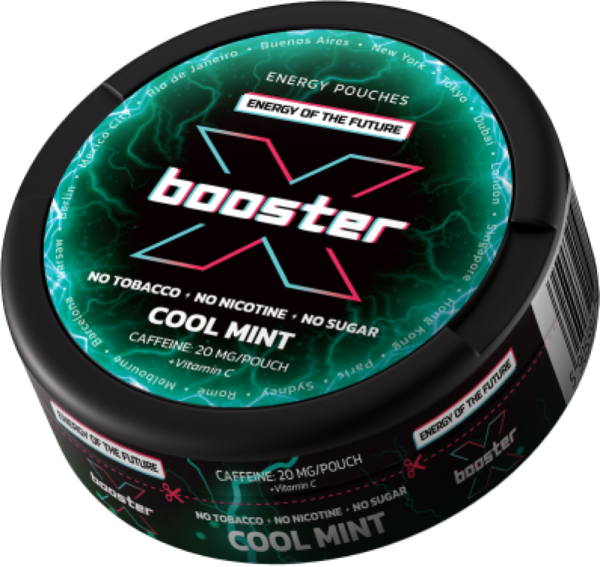 Snus Woreczki X-Booster Energy 20mg Cool Mint